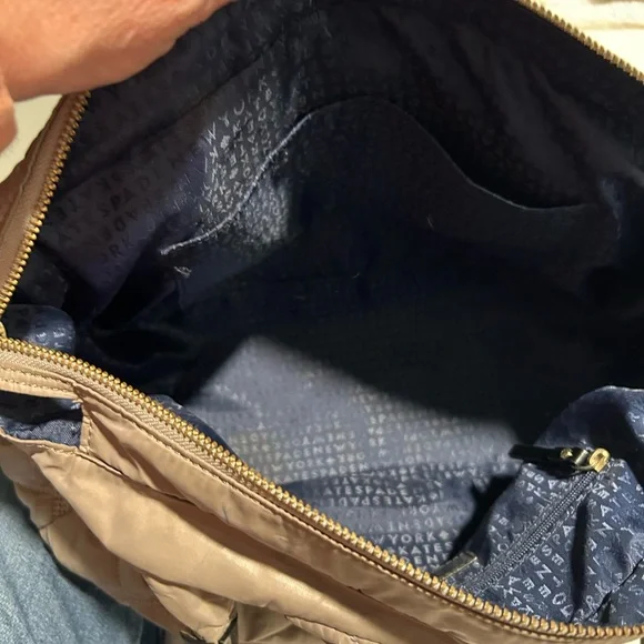 Kate Spade Quilted Tan Shoulder Bag - Picture 7 of 8